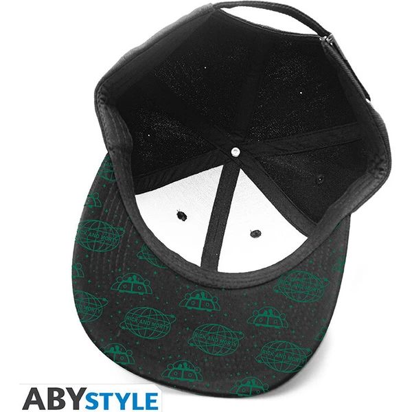 Abysse Corp Kšiltovka Rick & Morty - Black & Green - Kšiltovky a čepice - Obrázek d_53c91b43ebdd46df89d25d20051ff6f2