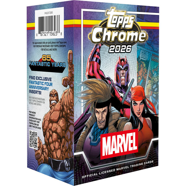 Topps Marvel Comics Chrome 2026 - Value Box