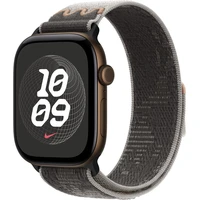 Apple Watch 49/46/45/44mm Pavement Grey provlékací sportovní řemínek Nike - Řemínky