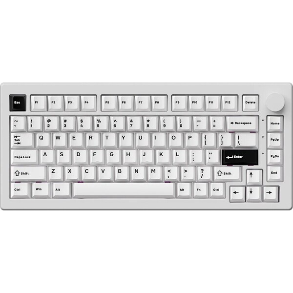 Akko 5075 V3 Akko Frost Pink (US) bílá Bílá