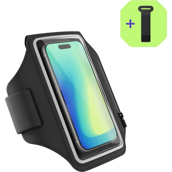 Spello armband na telefon černý - Pouzdra - Obrázek d_5471c4c8b40e4acd9365de573f97030a