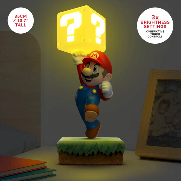 Super Mario LED dioráma světlo s dotykovým ovládáním