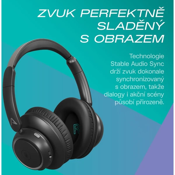 LAMAX Cinetune1 TV náhlavní sluchátka černá - Sluchátka - Obrázek d_54ac8b989301404b8190f4479cc8672d