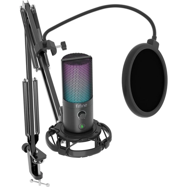 Fifine T669 PRO 3 mikrofon černý - Mikrofony - Obrázek d_54c35c0acd184d3bb1f2f58949622e7e