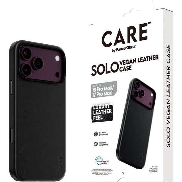 PanzerGlass CARE Solo MagSafe kryt Apple iPhone 18 Pro Max/17 Pro Max černý