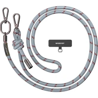 MagEasy Strap Lanyard 8.3mm univerzální popruh Misty Blue/Red - Popruhy