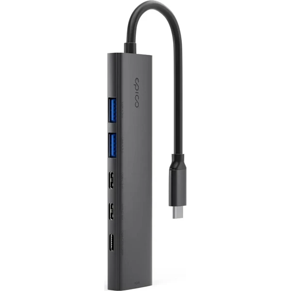 Epico UltraHub 6in1 Slim Alu USB-C Hub EH20 vesmírně černý - USB huby - Obrázek d_56999ae472c04581b778045a4abc7188