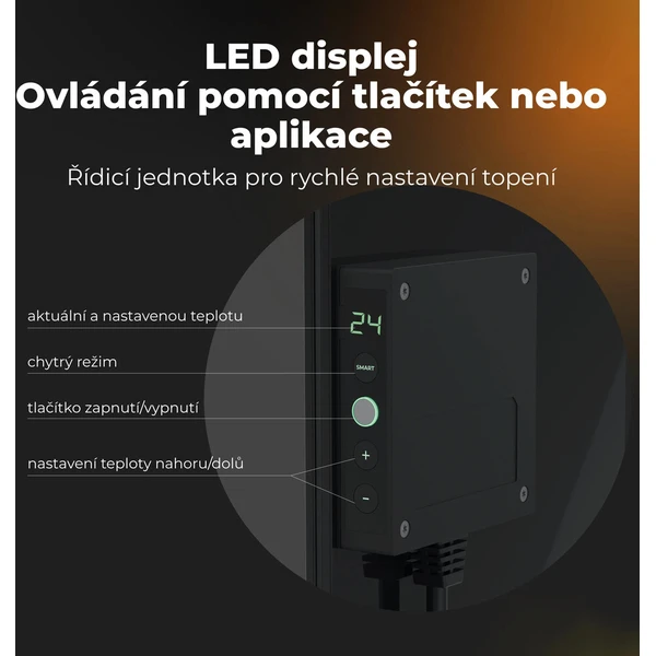 AENO GH12s Quadro chytré topení 500W černé - Topidla - Obrázek d_56e7f0ae79a944498b1da83615a1b2d9