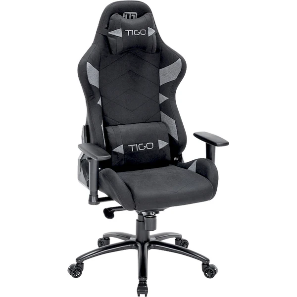 TIGO Slayer herní židle černošedá - Židle - Obrázek d_570f83327a734f9dad41dc32c63c0702