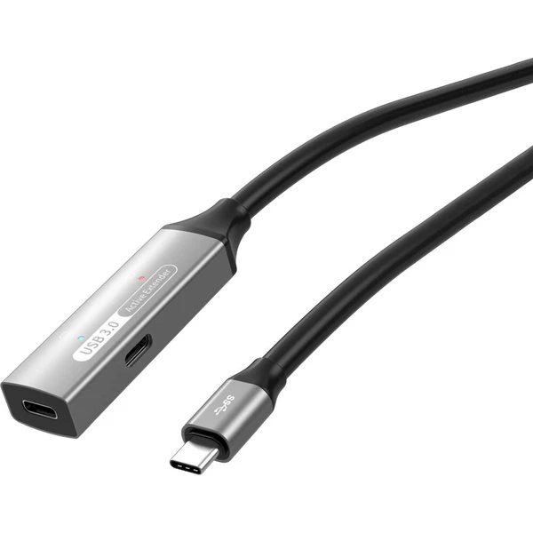 PremiumCord USB-C/USB-C prodlužovací kabel 25m černý - Kabely a redukce - Obrázek d_57379b64c6a449118a7e94503bf3609c
