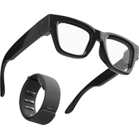 Meta RAY-BAN Display (Standardní) chytré lesklé brýle (zatmavovací čiré/šedé) černé - AR brýle