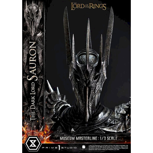 Socha Lord of the Rings Museum Masterline Series Statue 1/3 The Dark Lord Sauron 117 cm - Sochy a sošky - Obrázek d_581870c7f7804779a682d45350348cf3