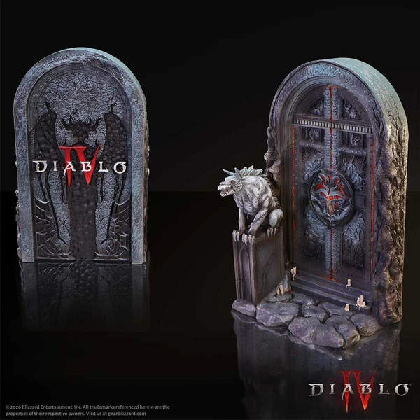 Nemesis Now zarážka na knihy Diablo IV - Hells Gate 19,5 cm - Dekorace - Obrázek d_586d824bb2404e9787a9404b02eb528f