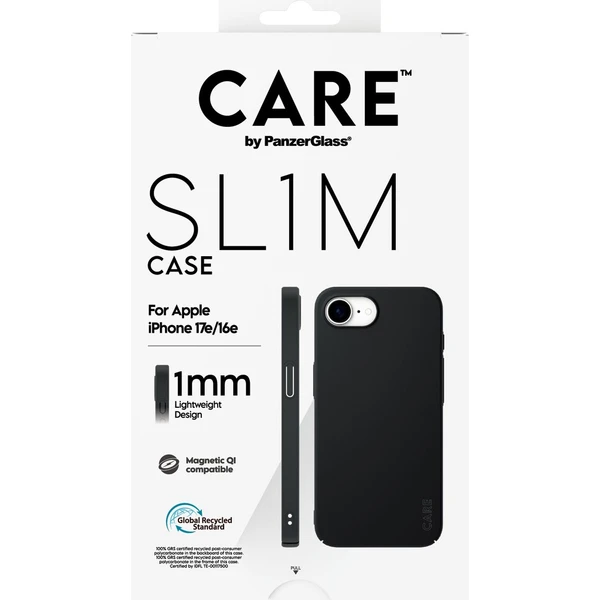 PanzerGlass® CARE SL1M Qi kryt Apple iPhone 17e/16e černý - Pouzdra - Obrázek d_58e16710b9414ac39d1c04d86727729a