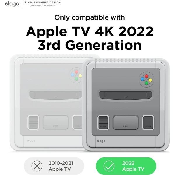 ELAGO Apple TV 4k 3rd Generation (2022) pouzdro šedé - Pouzdra - Obrázek d_58e2b11c0f7b4828850c5a468ffbfcb0