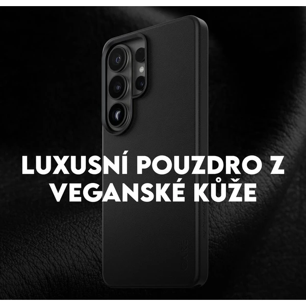 PanzerGlass® CARE SOLO Qi kryt z veganské kůže Samsung Galaxy S26 Ultra černý - Pouzdra - Obrázek d_593b2f3c137b48069050b3f2d796dd05