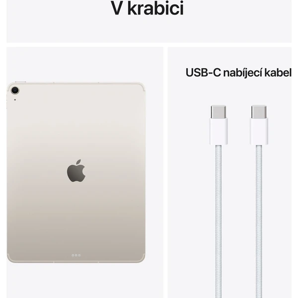 Apple iPad Air 13" 512GB Wi-Fi + Cellular hvězdně bílý (2026) - Tablety - Obrázek d_59961ffbc7ab4710aaf45f59cf069498
