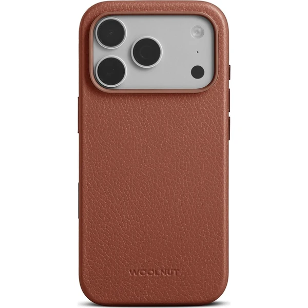 Woolnut MagSafe kožený kryt iPhone 18 Pro hnědý - Pouzdra - Obrázek d_5a26e2238efe4e009b527eaa61cd7c63