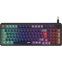MSI FORGE GK110 herní klávesnice (CZ/SK) černá - Klávesnice