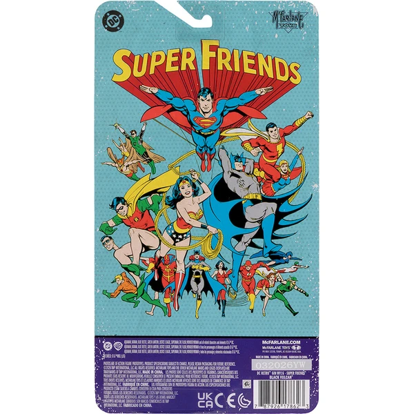 Figurka McFarlane DC Retro - Black Vulcan (Super Friends) 17 cm - Figurky - Obrázek d_5a6b85bd4fb84f66a85b489cf188a31c