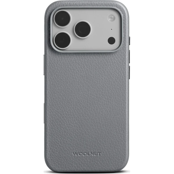 Woolnut MagSafe kožený kryt iPhone 18 Pro šedý - Pouzdra - Obrázek d_5a8a5c0cb001472f8f17b576ee8cee6a
