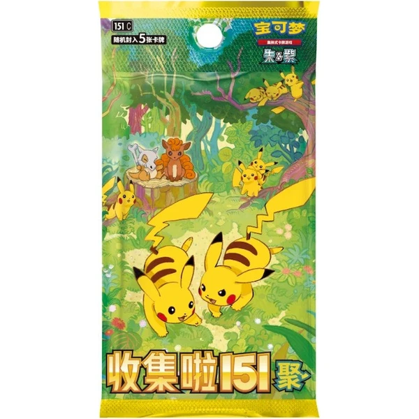 Pokémon TCG: 151 Gathering Slim Booster Vol. 4 (Chinese)