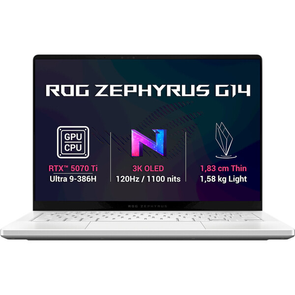 ASUS ROG Zephyrus G14 (GU405AR-SY003WZ) RTX 5070 Ti bílý