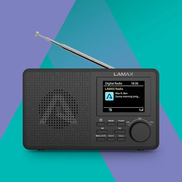 LAMAX RadioVox1 DAB rádio černé - Rádia - Obrázek d_5ad02b7770e14c73a8bc6b4fed86d064