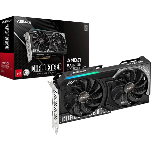 ASRock VGA AMD Radeon RX 9060 XT Challenger 8GB OC - Grafické karty - Obrázek d_5af392954c9e41a7af000b02ce657188