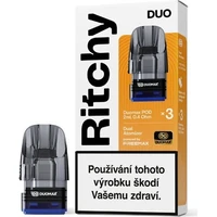 Ritchy DUO Pod Cartridge DUOMAX Pack (3pcs) 0.4ohm - Cartridge pro elektronické cigarety