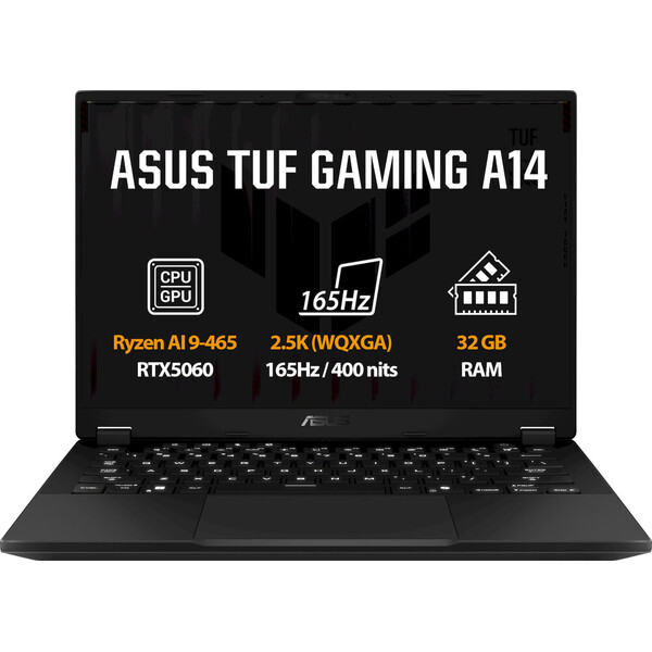 ASUS TUF Gaming A14 (FA401GM-RG010Z) RTX 5060 šedý