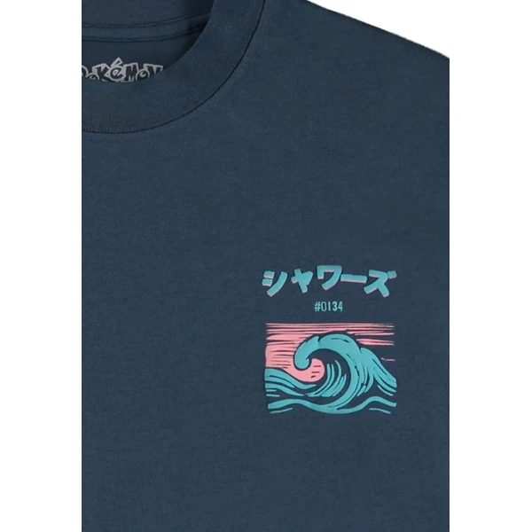 Tričko Pokémon - Navy Vaporeon (Loose Fit) L - Trička - Obrázek d_5b3a184ad52e4e01b43dd77567e545f1