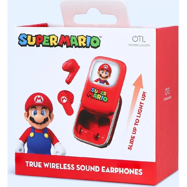 OTL TWS sluchátka Super Mario Slide červená - Sluchátka - Obrázek d_5b427f79e159427dba3143df81c4df90