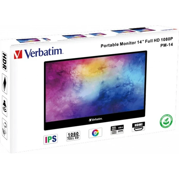 Verbatim PM-14-FHD přenosný monitor 14" - Monitory - Obrázek d_5bbfe98fe4d546ca9abdf775ee804bba