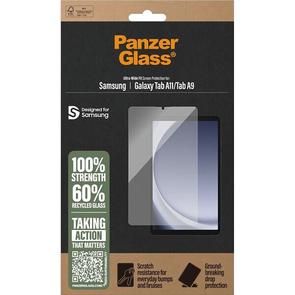 PanzerGlass® Ultra-Wide Fit sklo Samsung Galaxy Tab A11/Tab A9 - Ochranné folie a skla - Obrázek d_5c1371b5ed0d43e7a4261845ada17d96