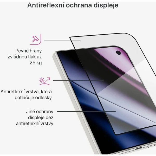 iWant AntiReflective Glass 3D ochranné sklo s aplikátorem Phone Duo - Ochranné folie a skla - Obrázek d_5c504fb246ed4d64be9d61648a5b7cb7