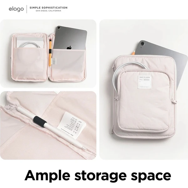 ELAGO Tablet Sleeve pouzdro pro 11'' iPad/Tablet světle růžové - Pouzdra - Obrázek d_5c7eae4b3e0f4d438cbc99120a7385fe