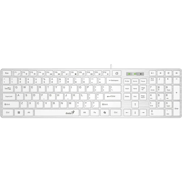 Genius Slimstar 126 klávesnice bílá - Klávesnice - Obrázek d_5d90c7b70a6e4512b63284d29c1ee167