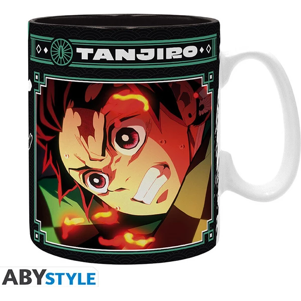 Hrnek Demon Slayer - Tanjiro 460 ml Vícebarevná