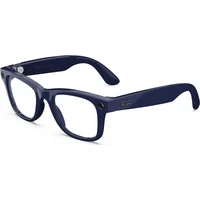 Meta RAY-BAN Wayfarer Gen2 (Standardní) chytré lesklé brýle (zatmavovací - čiré/safírové) modré - AR brýle