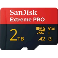SanDisk Extreme PRO microSDXC 2TB + SD adaptér - Paměťové karty