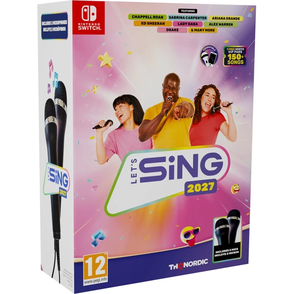 Let’s Sing 2027 + 2 mikrofony (Switch) - Hry pro Nintendo Switch - Obrázek d_5dcf3895dd7644f5bfa93afc93c5efc4