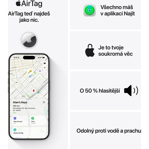 Apple AirTag (2. generace) sada 4 ks - Lokátory - Obrázek d_5ea669ad655e455aa4eb48866af3ce69