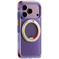 Torras Ostand O3 Air Core MagSafe kryt iPhone 18 Pro Max fialový - Pouzdra