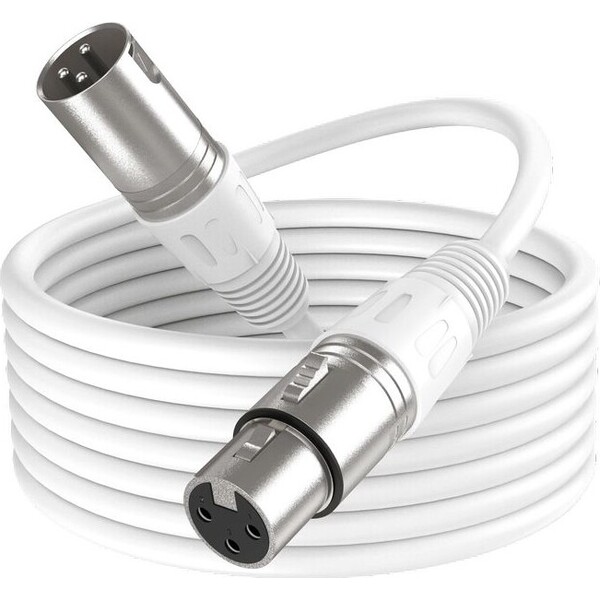 Fifine L9C XLR kabel 1,8m bílý