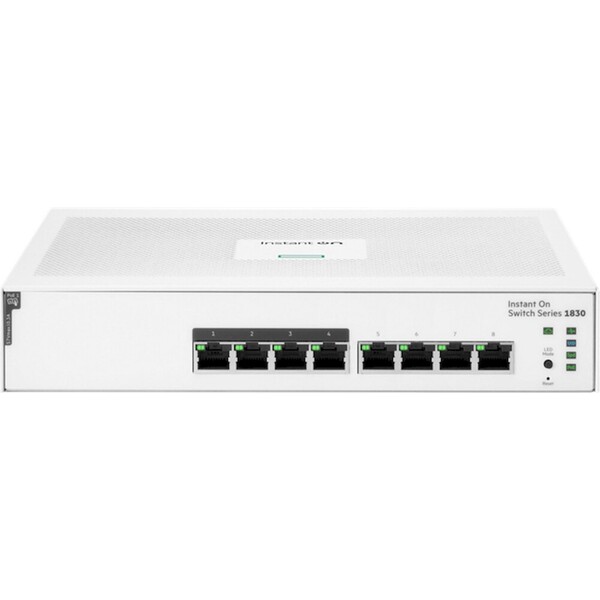 HPE NW Instant On 1830 8G CL4 PoE 65W Bílá