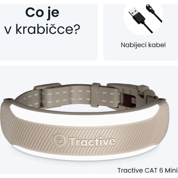 Tractive CAT 6 Mini chytrý GPS lokátor pro kočky hnědý - GPS moduly - Obrázek d_613125d8281442d592eb5359641ae379