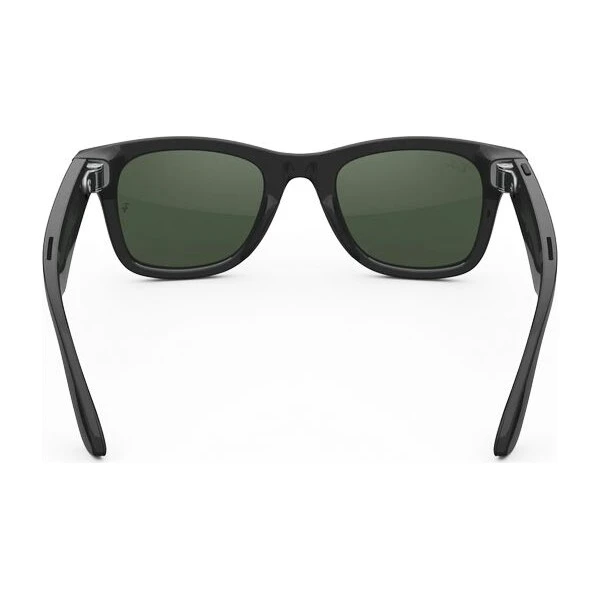 Meta RAY-BAN Wayfarer Gen2 (Standardní) chytré lesklé brýle (zatmavovací - čiré/zelené) černé - AR brýle - Obrázek d_61a91977f7f34a4b8bb567558fa9c767