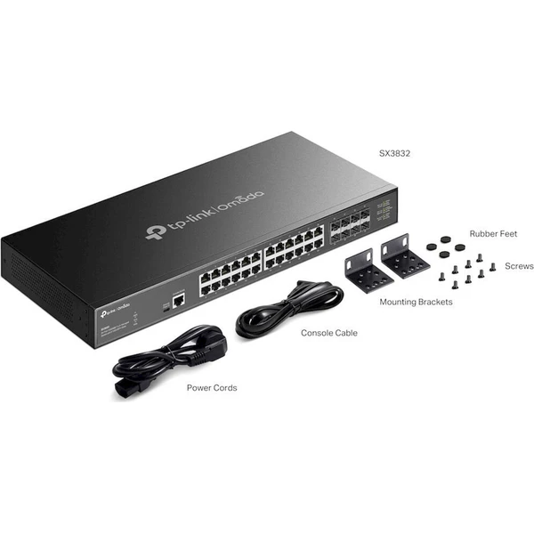 TP-Link SX3832 24x10G 8xSFP+ L2+ Managed Omada switch - Switche - Obrázek d_61b43fe4b41644db836efcb07e50ac7e