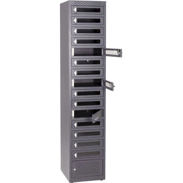 PORT NAOTIC itLocker nabíjecí skříň pro 15 tabletů se zámkem šedá - Nabíjecí skříně - Obrázek d_61e15629f7cc4b04ae5e3d8f0d8ea43c